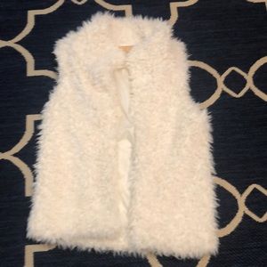 Faux fur vest! BRAND NEW w/tags!